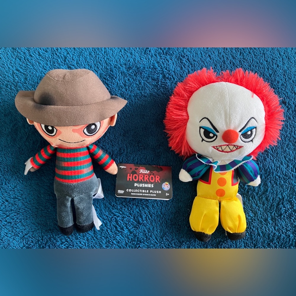 Set of 2 Funko Horror Plushies